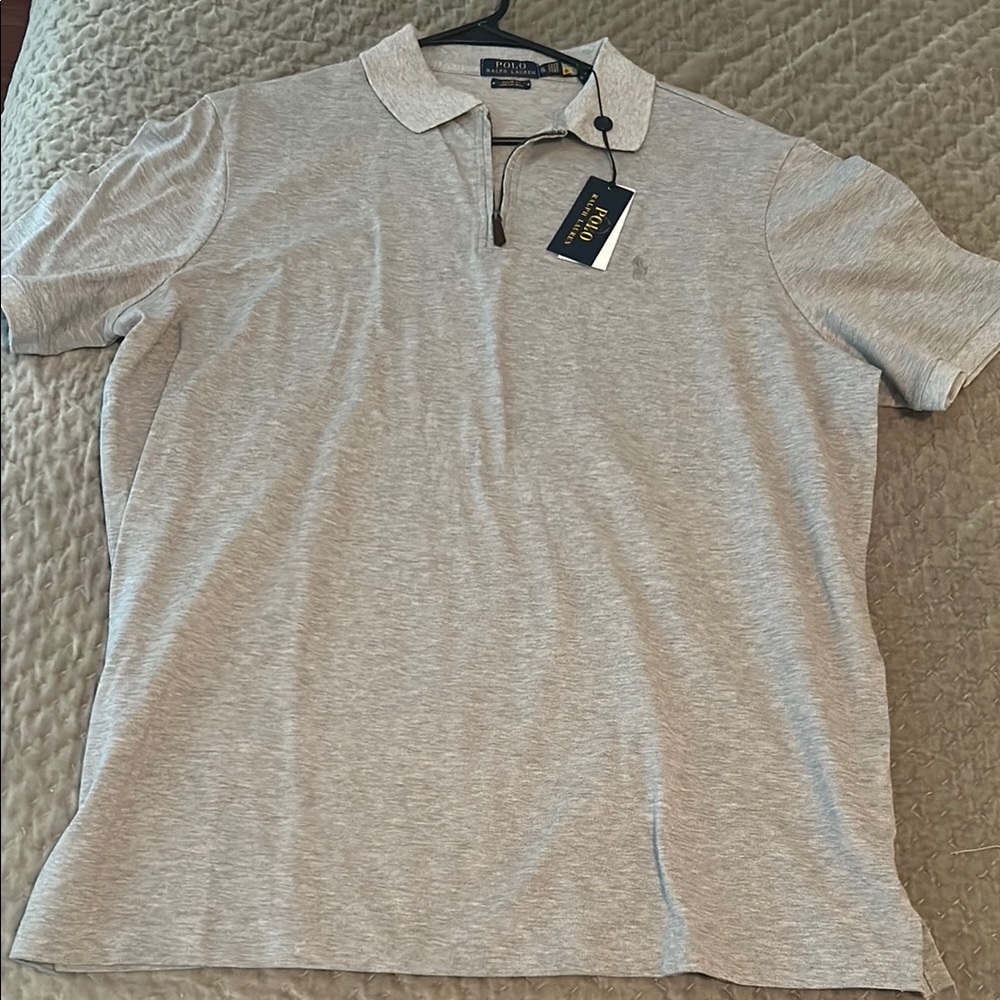 Gray Polo Shirt